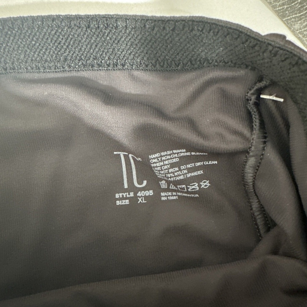 NEW $66 TC Fine [ XL‎ ] Back Magic High Waist Shaping Briefs in Black - Picture 7 of 10